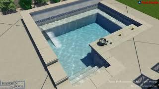 Reidman Residence Spool Design - Hansen Pool Construction, Inc.