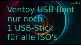 Ventoy USB Boot Linux Windows Installation