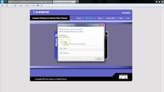 How to Download NetCamPlayerWeb11gv2.cab LinksysMLViewer.cab LinksysViewer.cab on Linksys WVC54GCA