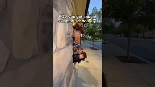 bro teleported #comedy #funny #skipping #school #caught #gonewrong #teacher #moneybagbunda #teacher