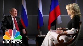 President Vladimir Putin On Russian Election Interference (Full Report) | Megyn Kelly | NBC News