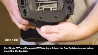 How to: Set up Burton EST Bindings on Burton Snowboards Featuring The Channel