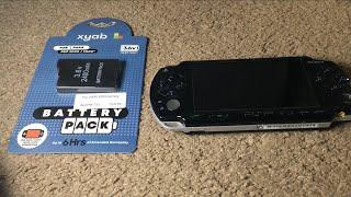 XYAB  Sony PSP 2000/3000 Battery Review and Tests