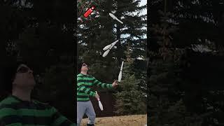  When Juggling Clubs Collide #27  Juggling in the Snow ️