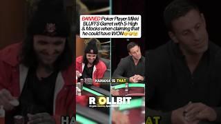 BLUFFS for $250,000🫣#casino #gambling #mikkimase #dana #money #jackpot #poker #vegas #danawhite