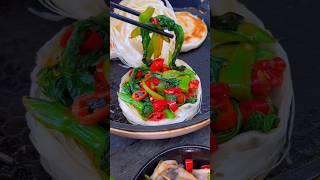 Chinese burger Simple three meals a day