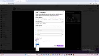 How to Add Predictions on Twitch