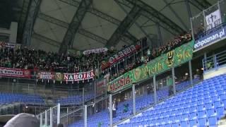 Śląsk Wrocław fans in Poznań at Lech - Śląsk (30. 11. 2012.)