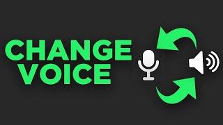 3 Ways To Change Voice in a Video