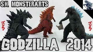 Every SH MonsterArts Godzilla 2014 Figure REVIEWED!