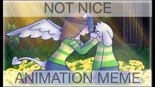 not nice (flipaclip animation meme / BACKSTORY IN DESC ) AFTERFADE AU