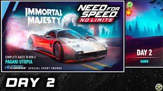 NFS No Limits | Day 2 - 2022 Pagani Utopia | Immortal Majesty