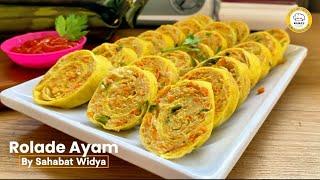 RESEP ROLADE DAGING AYAM GULUNG YANG ENAK || FROZEN FOOD IDE JUALAN