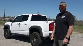 2019 ChevyColorado ZR2 Bison maxed out towing