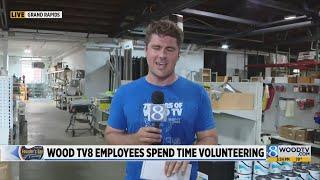 WOOD TV8 employees spend time volunteering for Day of Caring