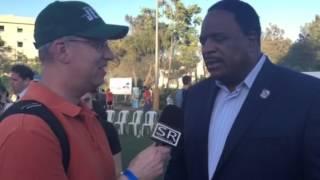NFL on CBS host James Brown in Israel