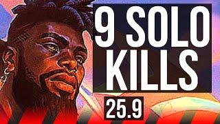 K'SANTE vs SETT (TOP) | 9 solo kills, 16/2/6, Legendary | EUNE Grandmaster | 25.9