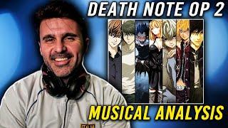 MUSIC DIRECTOR REACTS | Death Note Opening 2 (Full)