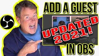 Obs Live Stream Tutorial   Add a guest to your Live Stream! UPDATE 2021!