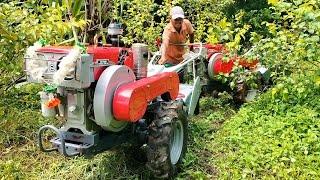 Day -4 || My Kamco Power Tiller Preparing The Field For Cauliflower Farming In Winter ||