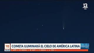 ¡Podría verse en Chile! Cometa iluminará cielo de América Latina