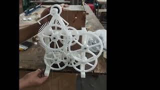 3d Printed Mechanical Clock