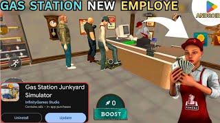 GAS STATION JUNKYARD SIMULATOR HIRING NEW EMPLOYEE