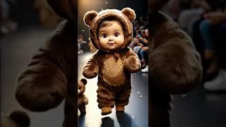 cute baby show with animals