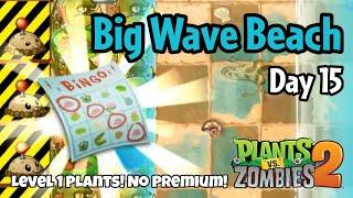 Plants vs Zombies 2 | Big Wave Beach Day 15