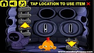 Monkey go happy stage 224 walkthrough