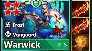 " 1 Clear 9 " Crazy 4-Star Warwick !?⭐⭐⭐⭐ft. 9 Frost + 6 Vanguard