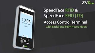 SpeedFace RFID Access Control Biometrics | ZKTeco Europe