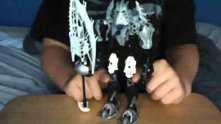 BIONICLE MOC REVIEW: toa takunuva revamp video review