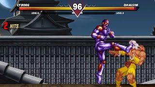 [Street Fighter Mugen] Cyborg Vs Dhalsim