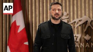 Zelenskyy says overnight Russia attack was one of the biggest since war started