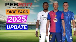 PES 2017 NEW FACE PACK 24-2025 UPDATE