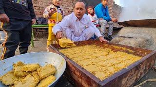 Organic Jaggery Powder Making Process | JAGGERY MAKING | Gurr Making | Village Life in Pakistan