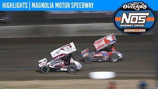 World of Outlaws NOS Energy Drink Sprint Cars | Magnolia Motor Speedway | March 8, 2025 | HIGHLIGHTS