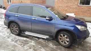 Боковые пороги Honda CRV