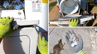 Finding Money In An Old Clothes Dryer