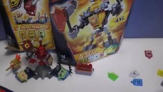 LEGO Nexo Knights 70365 и Lego Nexo Knights 70331. Обзоры.