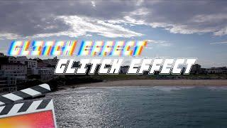 Text Glitch Effect - FCPX Tutorial