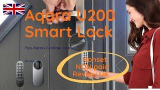 Aqara U200 Smart Door Lock and cylinder Install UK