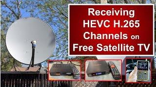 Receiving HEVC H.265 Channels on Satellite Television