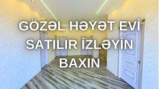 GULUSTANDA GOZEL HEYET EVI SATILIR 198.000 AZN | GENCEDE SATILAN EVLER