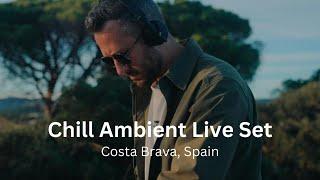 Chill Ambient Music live set @ Costa Brava, Spain (Pioneer DDJ FLX4)