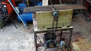 Homemade planer for wood. Transformer 1