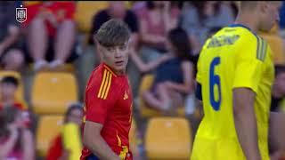 RESUMEN | España 0 -1 Ucrania | Partido internacional amistoso sub-21 |  SEFUTBOL