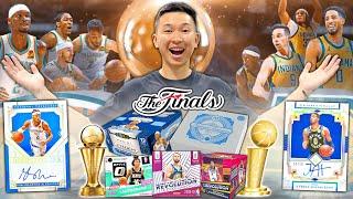 WHOEVER'S AUTOGRAPH I PULL FIRST WILL WIN THE NBA FINALS (CRAZY PULLS)! 