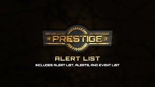 Prestige Alert List  - A new way to show alerts on stream